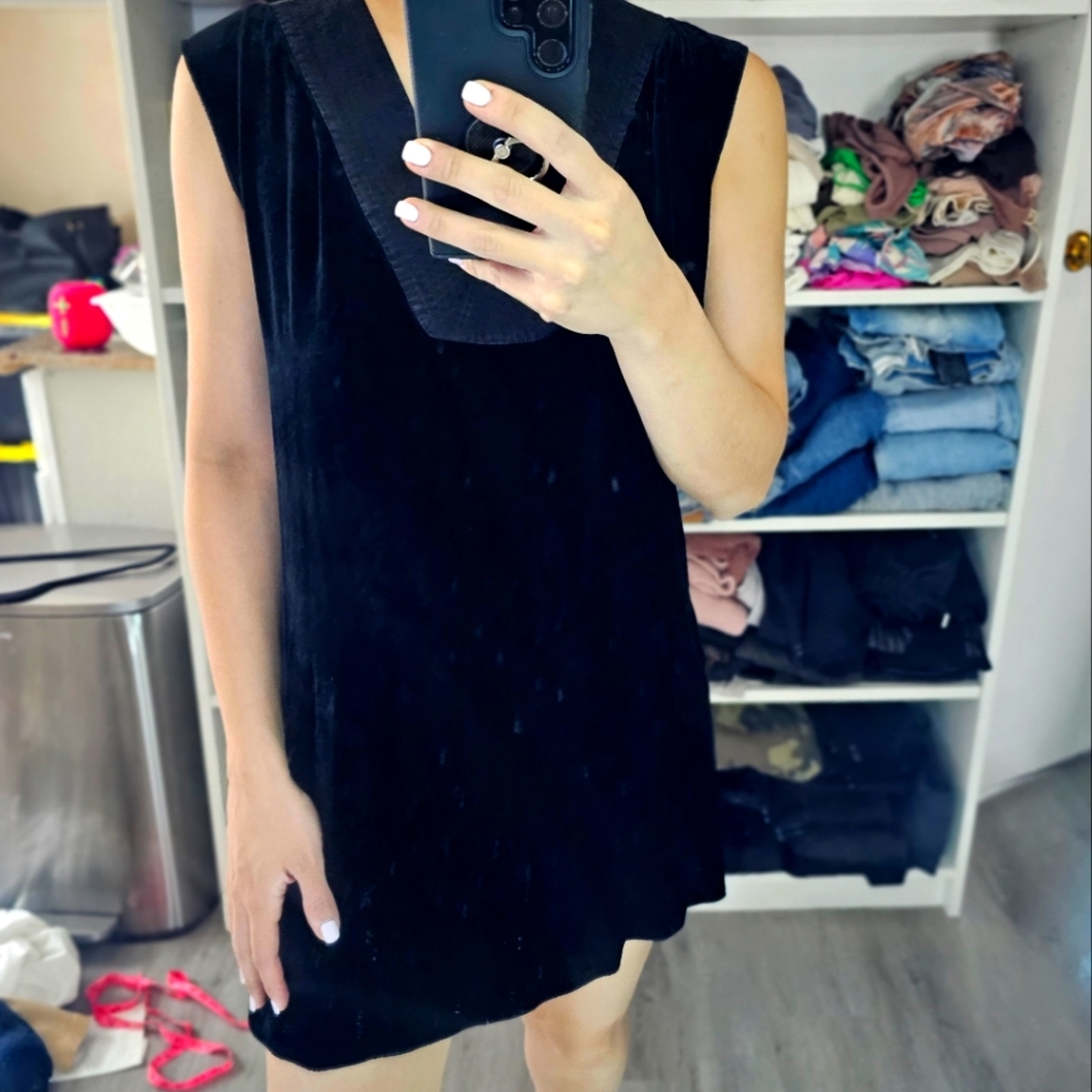 Escada velvet dress size 4